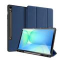 Custodia Smart Folio Tri-Fold Dux Ducis Domo per Samsung Galaxy Tab S10 FE+ - Blu
