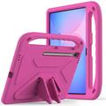 Custodia antiurto per bambini Samsung Galaxy Tab S10 FE+ - Rosa Neon