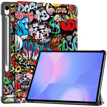 Custodia Smart Folio per Samsung Galaxy Tab S10 FE+ serie Tri-Fold - Graffiti