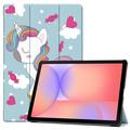 Custodia Smart Folio serie Tri-Fold per Samsung Galaxy Tab S10 Lite - Unicorno