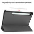 Custodia Smart Folio per Samsung Galaxy Tab S10 Lite Serie Tri-Fold - Grigia