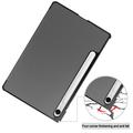 Custodia Smart Folio per Samsung Galaxy Tab S10 Lite Serie Tri-Fold - Grigia