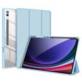 Custodia Smart Folio Tri-Fold Dux Ducis Toby per Samsung Galaxy Tab S10 Ultra - Baby Blu