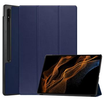 Custodia Smart Folio serie Tri-Fold per Samsung Galaxy Tab S10 Ultra - Blu