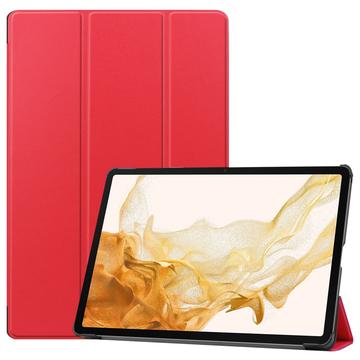 Custodia Smart Folio serie Tri-Fold per Samsung Galaxy Tab S10+ - Rossa