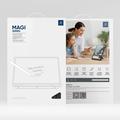Custodia Folio staccabile 2 in 1 per Samsung Galaxy Tab S11 Dux Ducis Magi - Nera