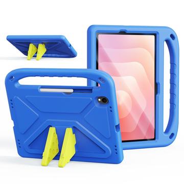 Samsung Galaxy Tab S11 Dux Ducis Puff Custodia antiurto in EVA per bambini con supporto - Blu