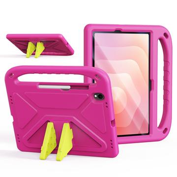 Samsung Galaxy Tab S11 Dux Ducis Puff Custodia antiurto in EVA per bambini con supporto - Rosa