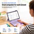 Custodia con tastiera Bluetooth Samsung Galaxy Tab S11 Dux Ducis YK - Viola