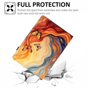 Custodia Smart Folio per Samsung Galaxy Tab S11 - Farfalle arancioni