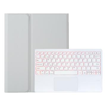 Custodia con tastiera Bluetooth Samsung Galaxy Tab S11 Ultra con touchpad - Grigia