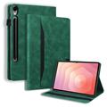 Custodia Folio stile business per Samsung Galaxy Tab S11 Ultra - Verde