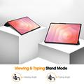 Custodia Smart Folio serie Tri-Fold per Samsung Galaxy Tab S11 Ultra - Nera