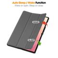Custodia Smart Folio per Samsung Galaxy Tab S11 Ultra Serie Tri-Fold - Grigia