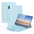 Custodia con tastiera Bluetooth Samsung Galaxy Tab S12 Ultra Dux Ducis Serie YK - Blu
