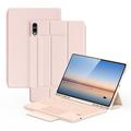 Custodia con tastiera Bluetooth Samsung Galaxy Tab S12 Ultra Dux Ducis Serie YK - Rosa