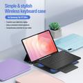 Custodia con tastiera Bluetooth Samsung Galaxy Tab S12 Ultra Dux Ducis Serie YK - Rosa