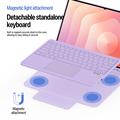 Custodia con tastiera Bluetooth Samsung Galaxy Tab S12 Ultra Dux Ducis YK - Viola