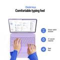 Custodia con tastiera Bluetooth Samsung Galaxy Tab S12 Ultra Dux Ducis YK - Viola