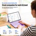 Custodia con tastiera Bluetooth Samsung Galaxy Tab S12 Ultra Dux Ducis YK - Viola