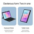 Custodia con tastiera Bluetooth Samsung Galaxy Tab S12+ - Nera