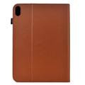 Custodia Butterfly Smart Folio per Samsung Galaxy Tab S12+ con scomparti per carte - Marrone