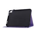 Custodia Butterfly Smart Folio per Samsung Galaxy Tab S12+ con scomparti per carte - Viola