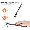 Custodia Smart Folio Tri-Fold Dux Ducis Domo per Samsung Galaxy Tab S12+ - Nera