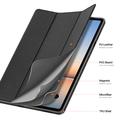 Custodia Smart Folio Tri-Fold Dux Ducis Domo per Samsung Galaxy Tab S12+ - Nera