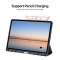 Custodia Smart Folio Tri-Fold Dux Ducis Domo per Samsung Galaxy Tab S12+ - Nera