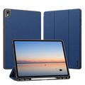 Custodia Smart Folio Tri-Fold Dux Ducis Domo per Samsung Galaxy Tab S12+ - Blu