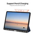 Custodia Smart Folio Tri-Fold Dux Ducis Domo per Samsung Galaxy Tab S12+ - Blu