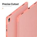 Custodia Smart Folio Tri-Fold Dux Ducis Domo per Samsung Galaxy Tab S12+ - Rosa