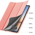Custodia Smart Folio Tri-Fold Dux Ducis Domo per Samsung Galaxy Tab S12+ - Rosa
