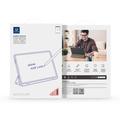 Custodia Smart Folio Tri-Fold Dux Ducis Domo per Samsung Galaxy Tab S12+ - Rosa