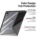 Custodia Folio staccabile 2 in 1 per Samsung Galaxy Tab S12+ Dux Ducis Magi - Nero