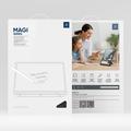 Custodia Folio staccabile 2 in 1 per Samsung Galaxy Tab S12+ Dux Ducis Magi - Nero