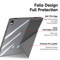 Custodia Folio staccabile 2 in 1 per Samsung Galaxy Tab S12+ Dux Ducis Magi - Grigia