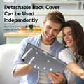 Custodia Folio staccabile 2 in 1 per Samsung Galaxy Tab S12+ Dux Ducis Magi - Grigia