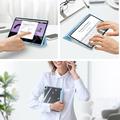 Dux Ducis Toby Custodia Smart Folio Tri-Fold per Samsung Galaxy Tab S12+ - Baby Blu