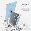 Dux Ducis Toby Custodia Smart Folio Tri-Fold per Samsung Galaxy Tab S12+ - Baby Blu