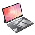 Dux Ducis Toby Custodia Smart Folio Tri-Fold per Samsung Galaxy Tab S12+ - Nera