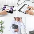 Dux Ducis Toby Custodia Smart Folio Tri-Fold per Samsung Galaxy Tab S12+ - Nera