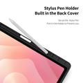 Dux Ducis Toby Custodia Smart Folio Tri-Fold per Samsung Galaxy Tab S12+ - Nera