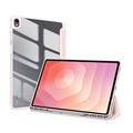 Dux Ducis Toby Custodia Smart Folio Tri-Fold per Samsung Galaxy Tab S12+ - Rosa Chiaro