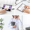 Dux Ducis Toby Custodia Smart Folio Tri-Fold per Samsung Galaxy Tab S12+ - Rosa Chiaro