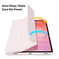 Dux Ducis Toby Custodia Smart Folio Tri-Fold per Samsung Galaxy Tab S12+ - Rosa Chiaro