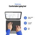 Custodia con tastiera Bluetooth Samsung Galaxy Tab S12+ Dux Ducis Serie YK - Nera