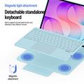 Custodia con tastiera Bluetooth Samsung Galaxy Tab S12+ Dux Ducis Serie YK - Blu