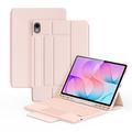 Custodia con tastiera Bluetooth Samsung Galaxy Tab S12+ Dux Ducis Serie YK - Rosa
